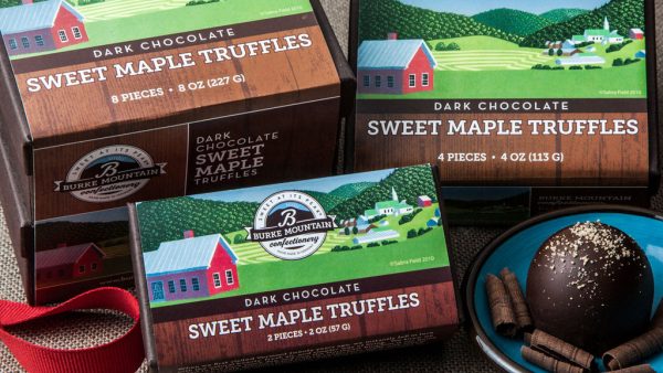 Burke Mountain Maple Carmel Truffles - 4 Pieces - Image 2