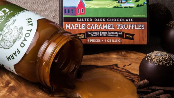 Burke Mountain Maple Carmel Truffles - 4 Pieces