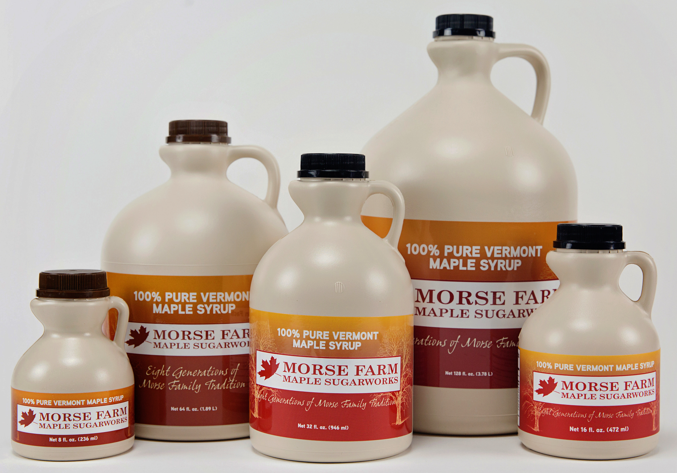 Vermont Pure Grade A Dark Maple Syrup