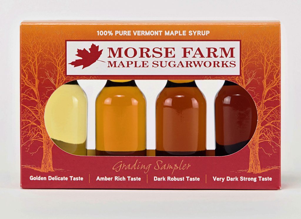 Morse Farm Vermont Maple Syrup Grading Sampler 6.8 oz Morse Farm