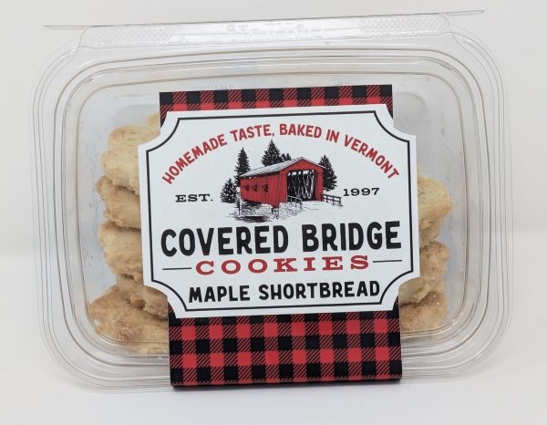 Covered Bridge Maple Shortbread Cookies