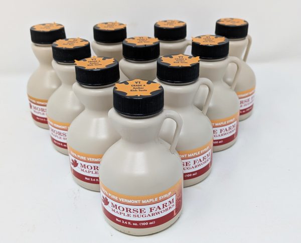 Maple Syrup - case of 10 3.4 oz mini jugs:  Golden, Amber, Dark Robust, Very Dark